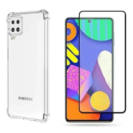 Capa capinha anti impacto + película de vidro 3d samsung galaxy m62 flm  shop - Kit Capinha e Película para Celular - Magazine Luiza