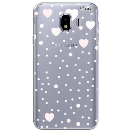 Capa capinha anti shock galaxy j4 2018 bolinhas c 1056 - QuarkCase - Capinha  de Celular - Magazine Luiza
