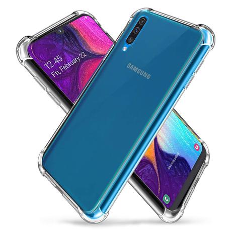 Capa Capinha Anti Shock Impactos Transparente Galaxy A50 2019 - ENCAPAR -  Capinha de Celular - Magazine Luiza