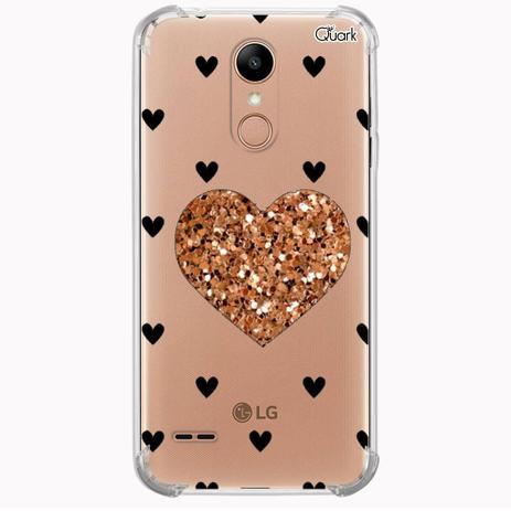 Capa capinha anti shock lg k9 2018 1554 hearts 3 - QuarkCase - Capinha de  Celular - Magazine Luiza
