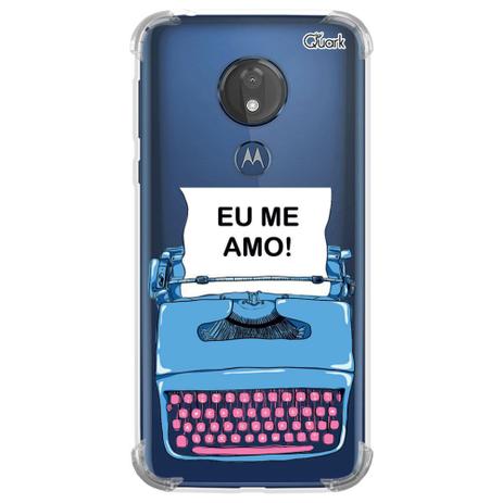 Capa capinha anti shock moto g7 power eu me amo 0450 - Quarkcase - Capinha  de Celular - Magazine Luiza