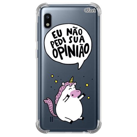 Capa capinha anti shock samsung galaxy a10 opinião s 1236 - QuarkCase -  Capinha de Celular - Magazine Luiza