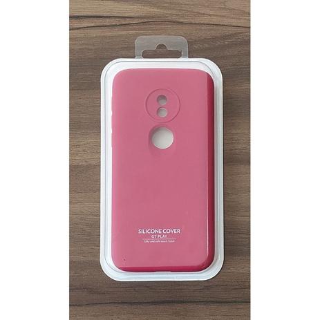 Capa capinha aveludada com protetor de camera motorola moto g7 play -  FERNANDO ELETRO - Capinha de Celular - Magazine Luiza