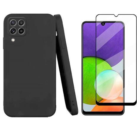 Capa Capinha Aveludada Samsung Galaxy M22 + Pelicula 21D - M7 Menor preço em Capa Capinha Aveludada Samsung Galaxy M22 + Pelicula 21D - M7