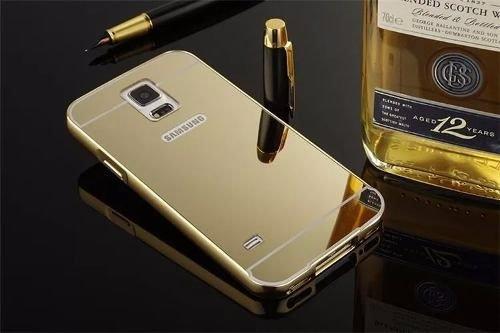 Capa Capinha Bumper Aluminio Espelhada Galaxy S5 I9600 G900m - Samsung Menor preço em Capa Capinha Bumper Aluminio Espelhada Galaxy S5 I9600 G900m - Samsung