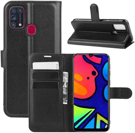 Capa Capinha Carteira Galaxy M21s 6.4 Case De Couro Flip Top - Danet -  Capinha de Celular - Magazine Luiza