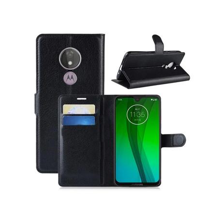 Capa Capinha Carteira Motorola Moto G7/G7 Plus Case Couro Flip - Império  das Capas - Capinha de Celular - Magazine Luiza