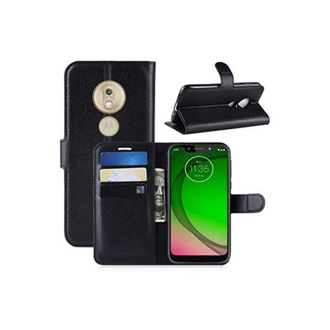 Capa Capinha Carteira Motorola Moto G7 Play Case Couro Flip - Império das  Capas - Capinha de Celular - Magazine Luiza