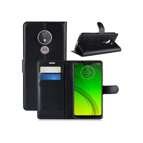 Capa Capinha Carteira Motorola Moto G7 Power Case Couro Flip - Império das  Capas - Capinha de Celular - Magazine Luiza