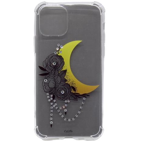 Capa Capinha Case iPhone 11 Cristal Estillo Anti Shock Feminina Estampada  lua - Capinha de Celular - Magazine Luiza