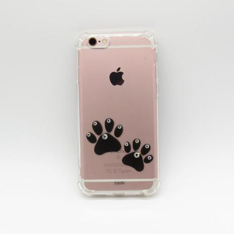 Capa Capinha Case iPhone 6/6S Cristal Estillo Anti Shock Feminina Estampada  duas patas - Capinha de Celular - Magazine Luiza