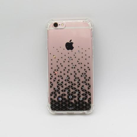 Capa Capinha Case iPhone 6/6S Cristal Estillo Anti Shock Feminina Estampada  geométrica - Capinha de Celular - Magazine Luiza