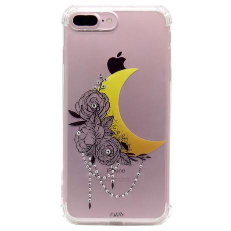 Capa Capinha Case iPhone7/ iPhone8/ iPhone SE Cristal Estillo Anti Shock  Feminina Estampada lua - Capinha de Celular - Magazine Luiza