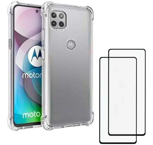 Capa Capinha Case Motorola Moto G 5G Anti Shock + Película 3D 5D 9D Blindada Cobre 100% Da Tela Borda Resistente - ELETRODU Menor preço em Capa Capinha Case Motorola Moto G 5G Anti Shock + Película 3D 5D 9D Blindada Cobre 100% Da Tela Borda Resistente - ELETRODU