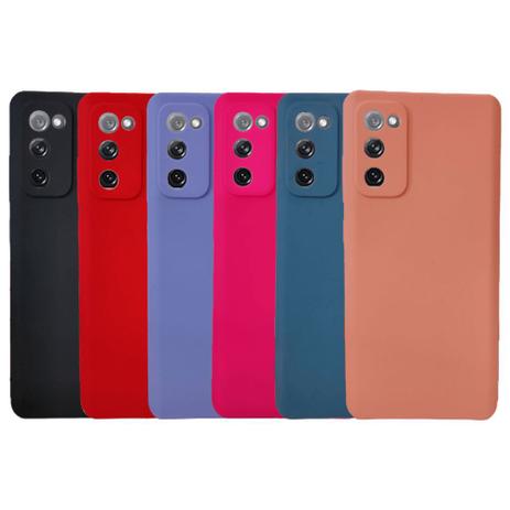 Capa Capinha Case Silicone Aveludada Samsung Galaxy S20 FE - M7 Menor preço em Capa Capinha Case Silicone Aveludada Samsung Galaxy S20 FE - M7