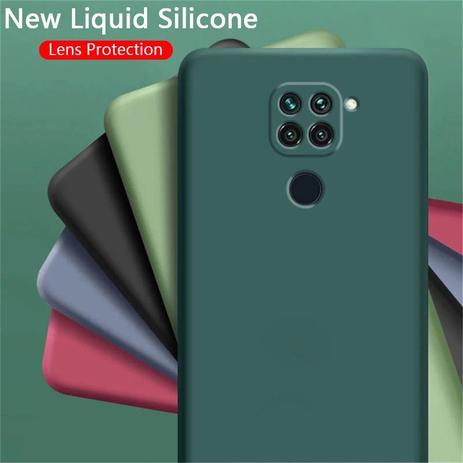 Capa Capinha Case Silicone Liquid Redmi Note 9 + Pel Hydrogel Hd - M5 -  Acessórios para Celular - Magazine Luiza