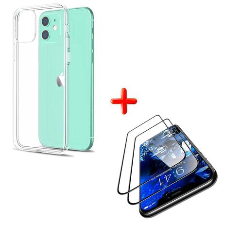 Capa Capinha Case Ultra Fina Casca Ovo iPhone 11 Pro Transparente +  Película - Cases Premium - Acessórios para Celular - Magazine Luiza