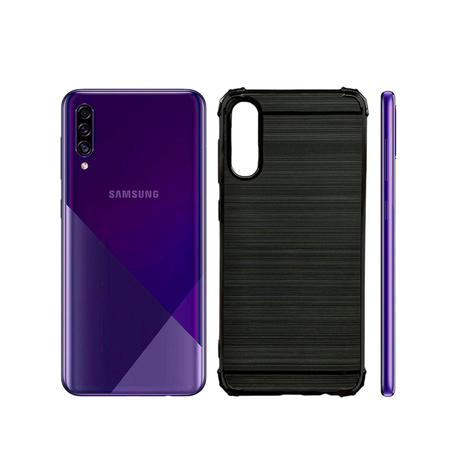 Capa Capinha Emborrachada Samsung Galaxy A30s/A50 Carbono - Império das  capas - Capinha de Celular - Magazine Luiza