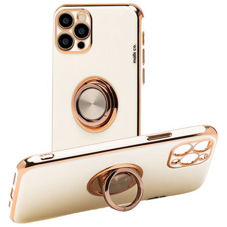 Capa Capinha iPhone 11 Pro / Silicone Premium Suporte Anel Atras Luxo -  Branca - Malis Case - Capinha de Celular - Magazine Luiza