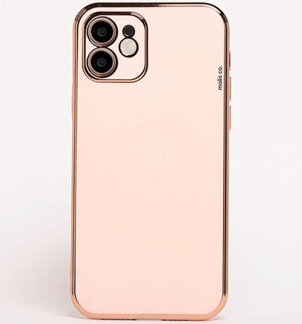 Capa Capinha iPhone 11 - Rosa / Silicone Premium Lisa Dourada Proteção de  Camera Feminina Luxo - Silicone Case - Capinha de Celular - Magazine Luiza