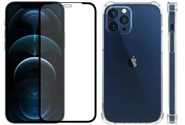 Capa Capinha Iphone 12 Tela 6.1 Anti Shock + Película 3D 5D 9D Blindada  Cobre 100% Da Tela Borda Resistente - ELETRODU - Capinha de Celular -  Magazine Luiza