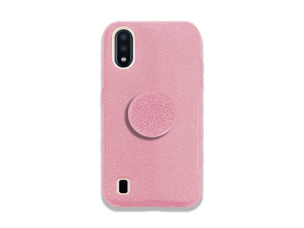 Capa Capinha Para Samsung Galaxy A01 Sm-a015 Rosa - Herói - Capinha de  Celular - Magazine Luiza
