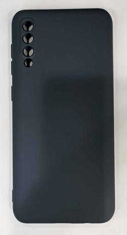 Capa Silicone Cover Aveludada Samsung Galaxy A50 (PRETA) + Película de gel  3D 4D 5D cobre 100% Display em Promoção | Ofertas na Americanas