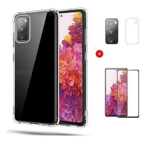 Capa Capinha + Película Vidro 3d + Pelc Câmera Galaxy S20fe - Kramac - Kit  Capinha e Película para Celular - Magazine Luiza