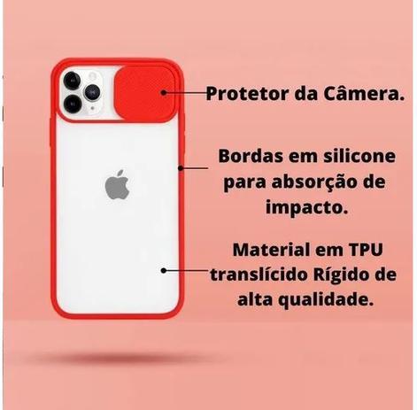 Capa Capinha Silicone Proteção Câmera Iphone 12 pro max / 11 pro max -  Bergantim - Capinha de Celular - Magazine Luiza
