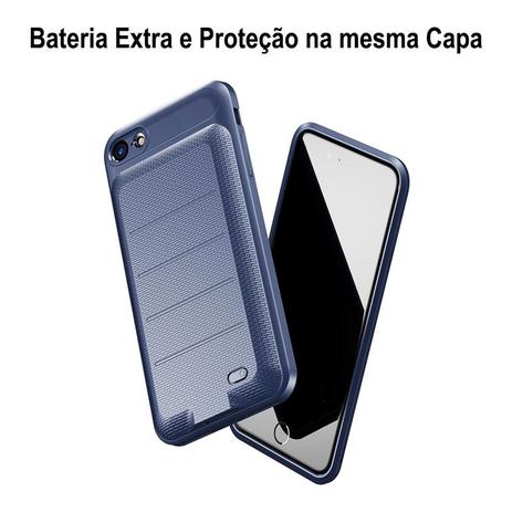 Capa Carregadora Baseus Ample 2500 mAh para iPhone 7 e 8 Menor preço em Capa Carregadora Baseus Ample 2500 mAh para iPhone 7 e 8