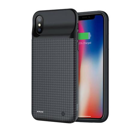 Capa Carregadora iPhone X Xs Power Bank de 3500mAh Marca Hoco Com Película De Vidro 3d C/ Bordas Menor preço em Capa Carregadora iPhone X Xs Power Bank de 3500mAh Marca Hoco Com Película De Vidro 3d C/ Bordas