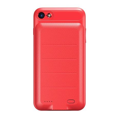 Capa carregadora para iphone 7/8 ample 2500mah baseus vermelha Menor preço em Capa carregadora para iphone 7/8 ample 2500mah baseus vermelha