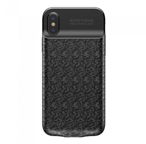 Capa carregadora para iphone x 10 plaid 3500mah baseus preto Menor preço em Capa carregadora para iphone x 10 plaid 3500mah baseus preto