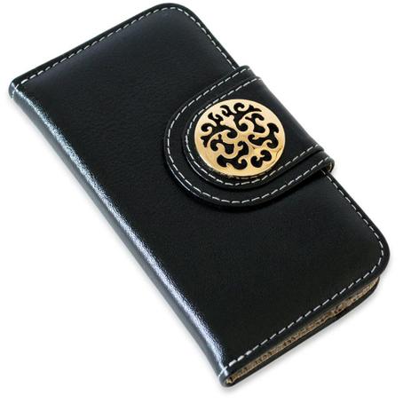 Capa carteira couro johari preto samsung s10 plus g975 - Cellway Menor preço em Capa carteira couro johari preto samsung s10 plus g975 - Cellway