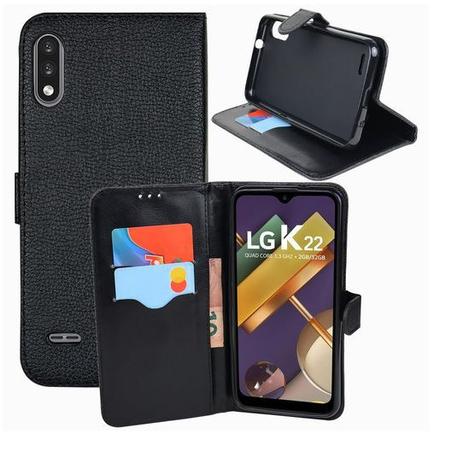 Capa Carteira Flip Antishock Porta Cartão LG K22 / LG K22+ Plus - DV -  Capinha de Celular - Magazine Luiza