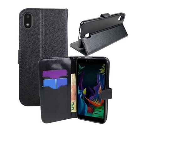 Capa Carteira Flip Antishock (PRETA) Porta Cartão P/ LG K8+ Plus 5.45 - DV  - Acessórios para Celular - Magazine Luiza
