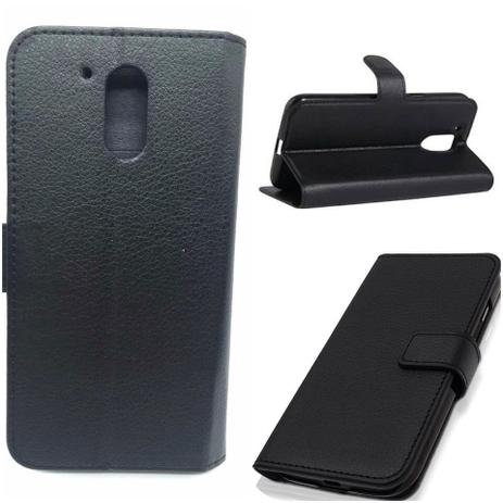 Capa Carteira Motorola Moto G4 Dual Xt1620 Dual TV Xt1626 G4 Plus Dual Xt1640 Preta Menor preço em Capa Carteira Motorola Moto G4 Dual Xt1620 Dual TV Xt1626 G4 Plus Dual Xt1640 Preta