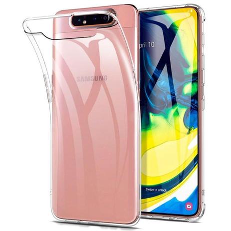 Capa Case Anti Impacto de silicone Samsung Galaxy A80/A90 Transparente -  Hrebos - Capinha de Celular - Magazine Luiza