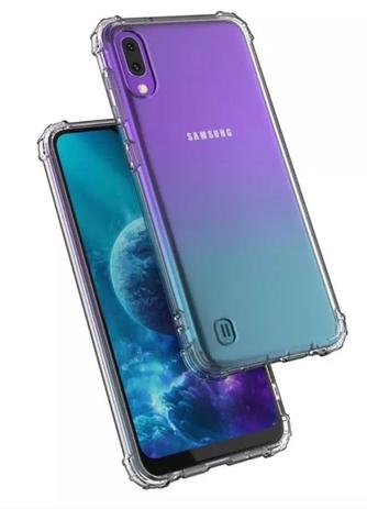 Capa Case Anti Shock com Bordas Samsung Galaxy M10 - M3 - Capinha de  Celular - Magazine Luiza