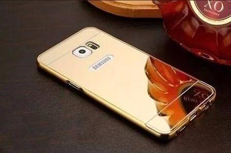 Capa Case Bumper Alumínio Metal Espelhada Galaxy S6 G920 Top - Samsung Menor preço em Capa Case Bumper Alumínio Metal Espelhada Galaxy S6 G920 Top - Samsung