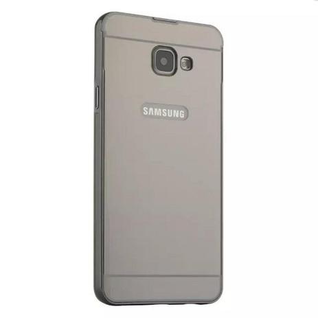 Capa Case Bumper Espelhada Samsung Galaxy A7 A710 2016 Preta - Planeta case Menor preço em Capa Case Bumper Espelhada Samsung Galaxy A7 A710 2016 Preta - Planeta case