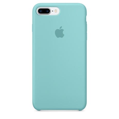 Capa Case Capinha Silicone Aveludado Iphone 8 Plus Azul Bebê - M3 Imports Menor preço em Capa Case Capinha Silicone Aveludado Iphone 8 Plus Azul Bebê - M3 Imports
