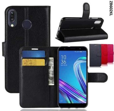 Capa Case Carteira Flip Asus Zenfone Max Pro M1 Zb602kl - PRETO - Capinha  de Celular - Magazine Luiza