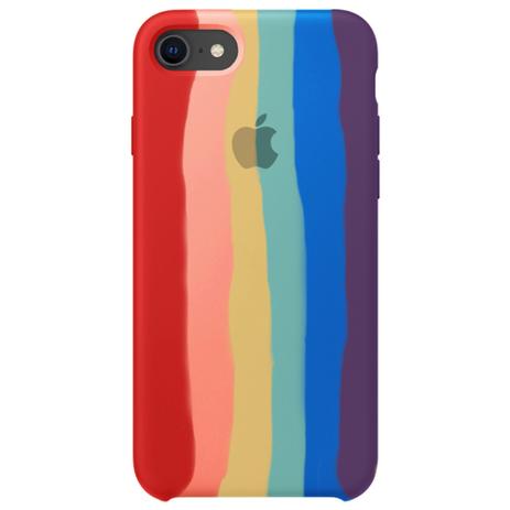 Capa Case colorida Arco iris 7 e 8 e Se. - inova - Acessórios para Celular  - Magazine Luiza
