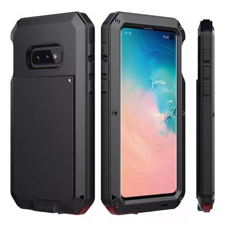 Capa Case Galaxy Note 9 S9 S10 Plus S10 Anti Shock Armadura Metal Blindada  Tank Parafusada - Armors - Capinha de Celular - Magazine Luiza
