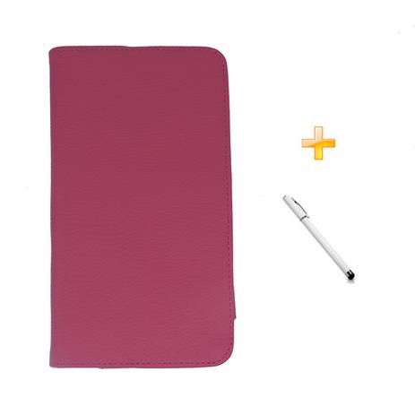 Capa Case Galaxy Tab A 7.0 T280/T285 Carteira / Caneta Touch (Rosa) - Skin t18 é boa?
