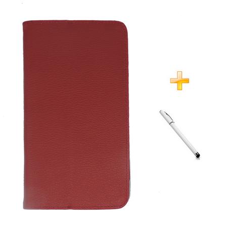 Capa Case Galaxy Tab A 7.0 T280/T285 Carteira / Caneta Touch (Vermelho) - Skin t18 é boa?