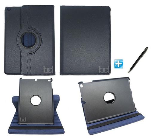Capa Case New iPad 2017 - 9,7” Giratória / Caneta Touch (Azul Escuro) - Bd cases Menor preço em Capa Case New iPad 2017 - 9,7” Giratória / Caneta Touch (Azul Escuro) - Bd cases