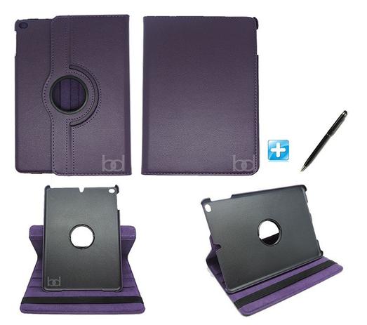 Capa Case New iPad 2017 - 9,7” Giratória / Caneta Touch (Roxo) - Bd cases Menor preço em Capa Case New iPad 2017 - 9,7” Giratória / Caneta Touch (Roxo) - Bd cases
