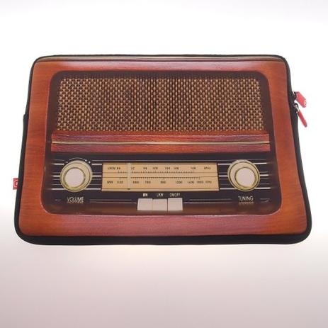 Capa Case P/ Laptop Radio Retro - Maisaz Menor preço em Capa Case P/ Laptop Radio Retro - Maisaz